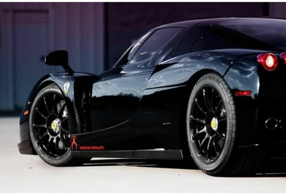 Gloss Black 5ft x 12ft Car Wrap Vinyl Film U581