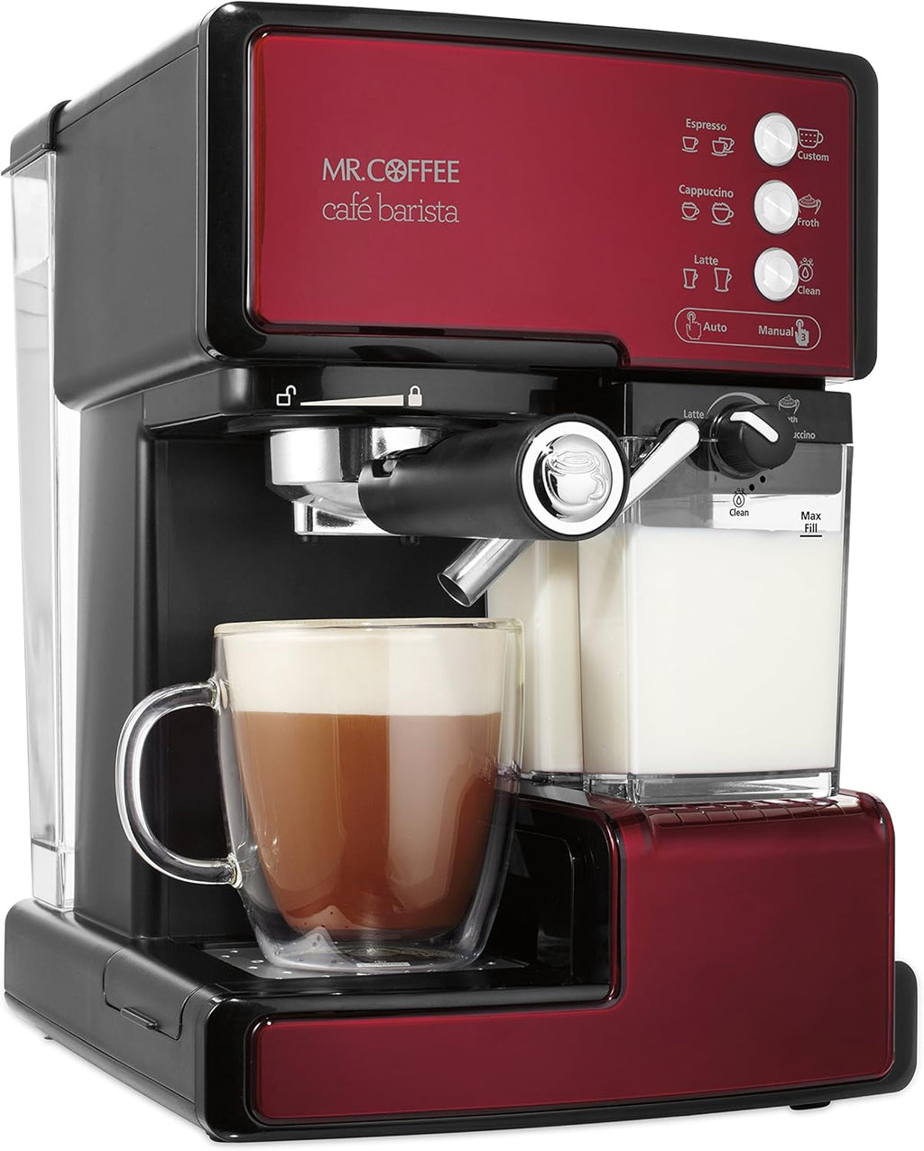 Silver Espresso and Cappuccino Maker D1022