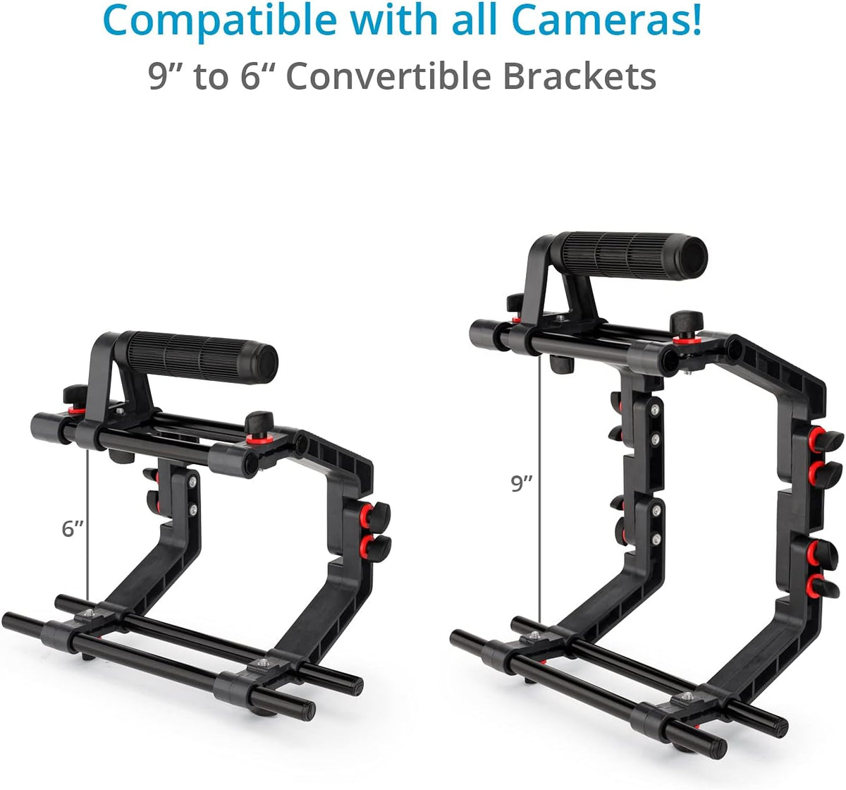 DSLR Camera Cage Shoulder Mount Rig Kit with Follow Focus & Matte Box L271