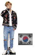180cm x 57cm Cardboard Cutout Fan Pack G125