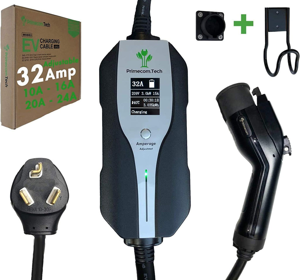 Level 2 Electric Vehicle Charger with 30Ft Cable C279757