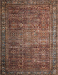 Brick Blue 2'6 x 9'6 Rug W50936