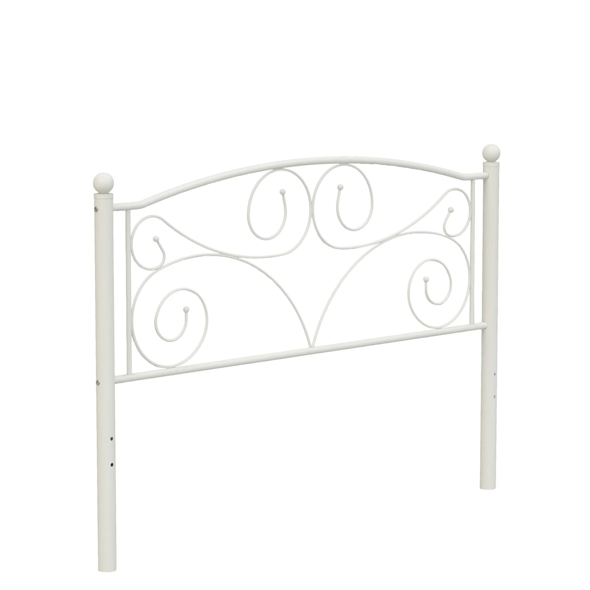 Queen Size Metal Bed Frame with Headboard and Footboard O924709