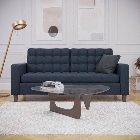 Navy Polyester Sofa U160155