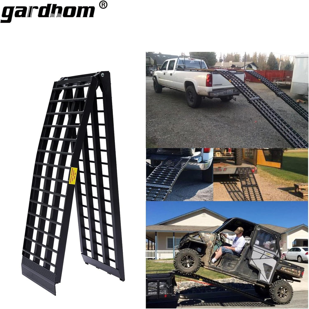1500 lbs Capacity Aluminum Folding Loading Ramp A294685