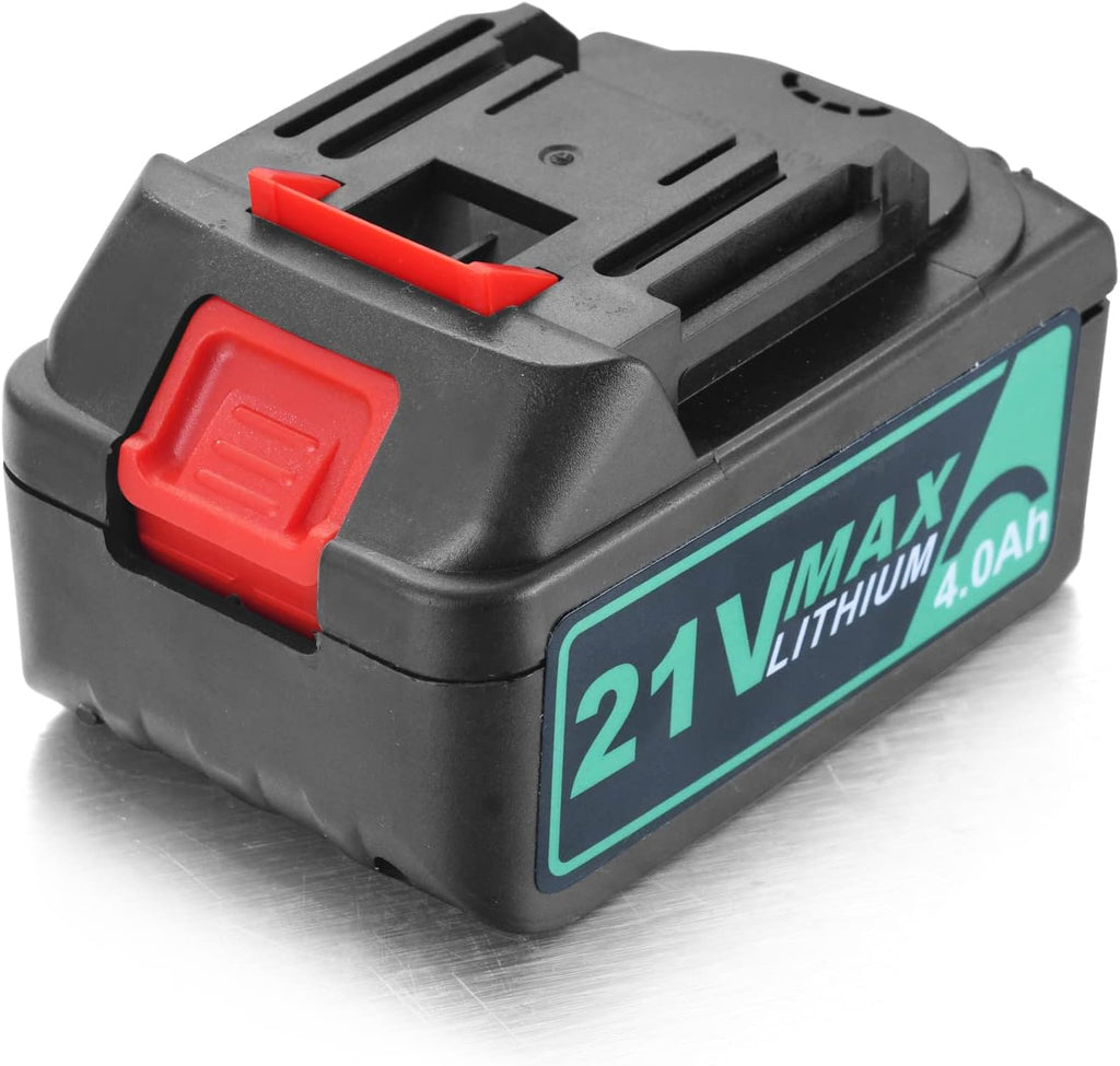 Cordless Handheld Leaf Blower with 2.0Ah Battery and Charger, 2 Speeds, 2 Adjustable Tubes, Dark Green, Pack of 2 L3105