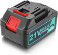Cordless Handheld Leaf Blower with 2.0Ah Battery and Charger, 2 Speeds, 2 Adjustable Tubes, Dark Green, Pack of 2 L3105
