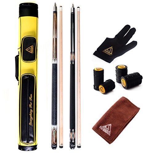 Pool Cue Sticks with Case P946