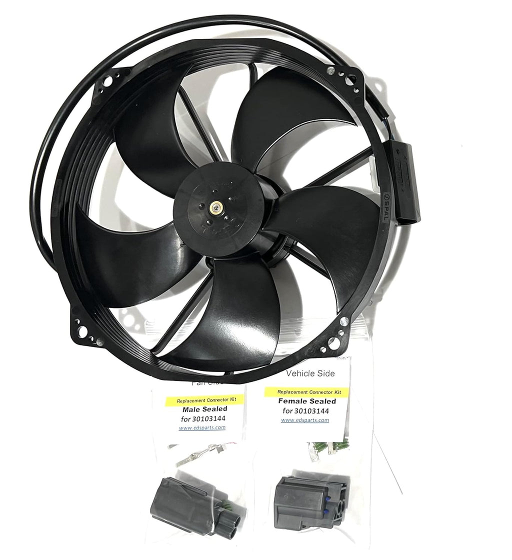 7.2 Puller Radiator Condenser Fan 12 Volt Curved Blade 398 cfm S4339